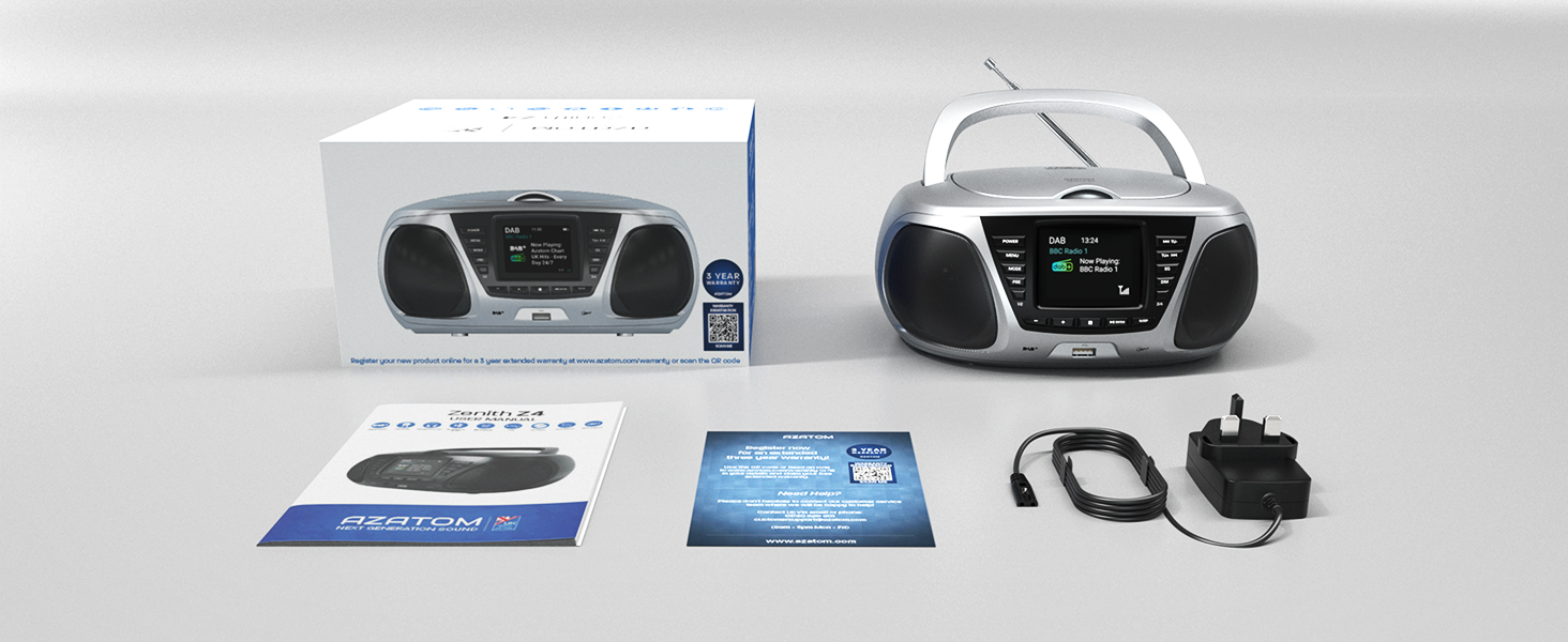 Azatom Zenith Z4 DAB Radio